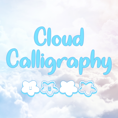 Cloud Calligraphy by Misti's Fonts
