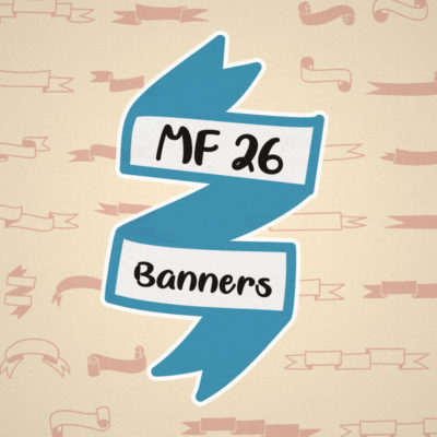 MF 26 Banners Typeface by Misti's Fonts