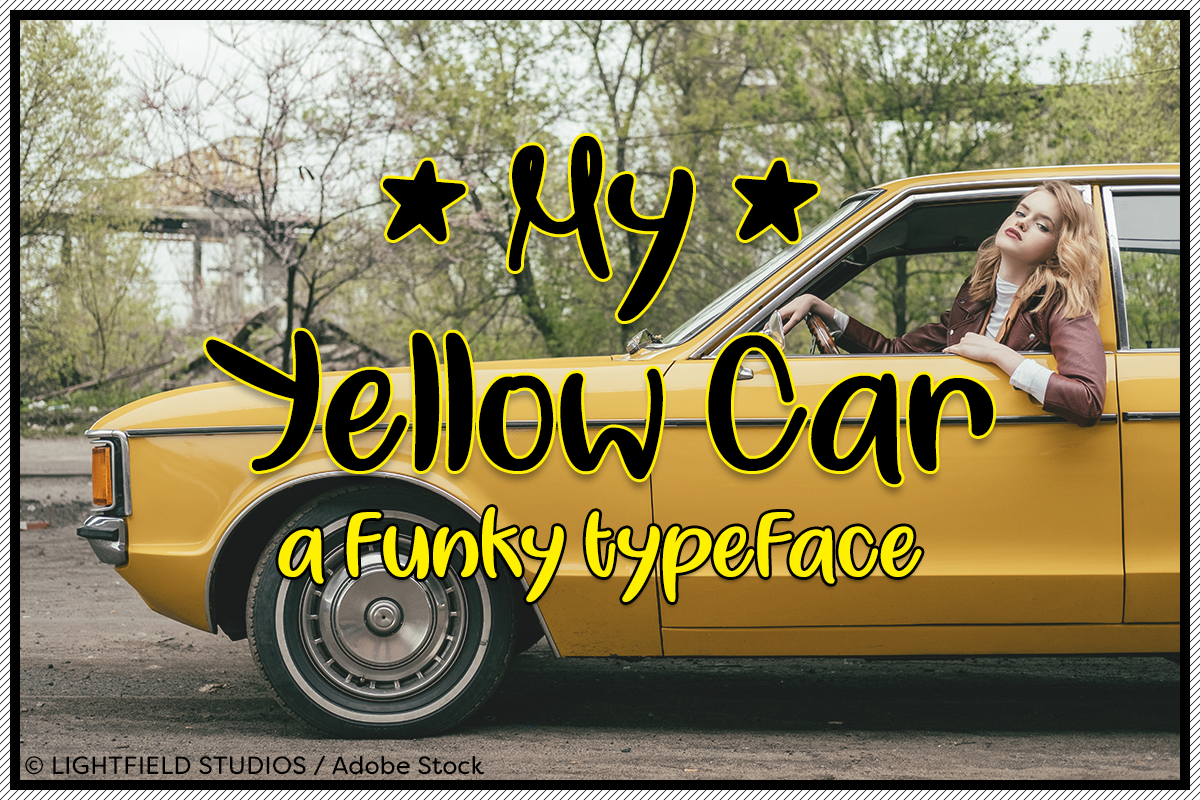 my-yellow-car
