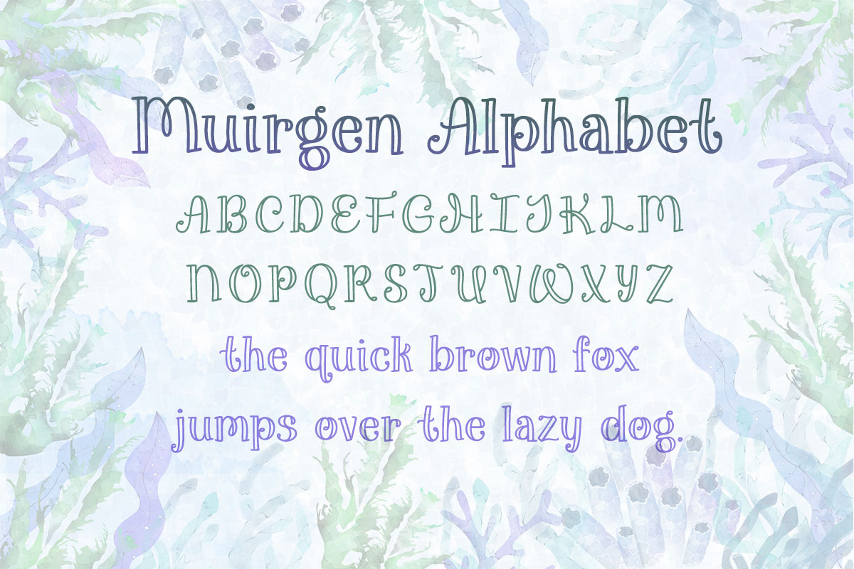 Muirgen Alphabet