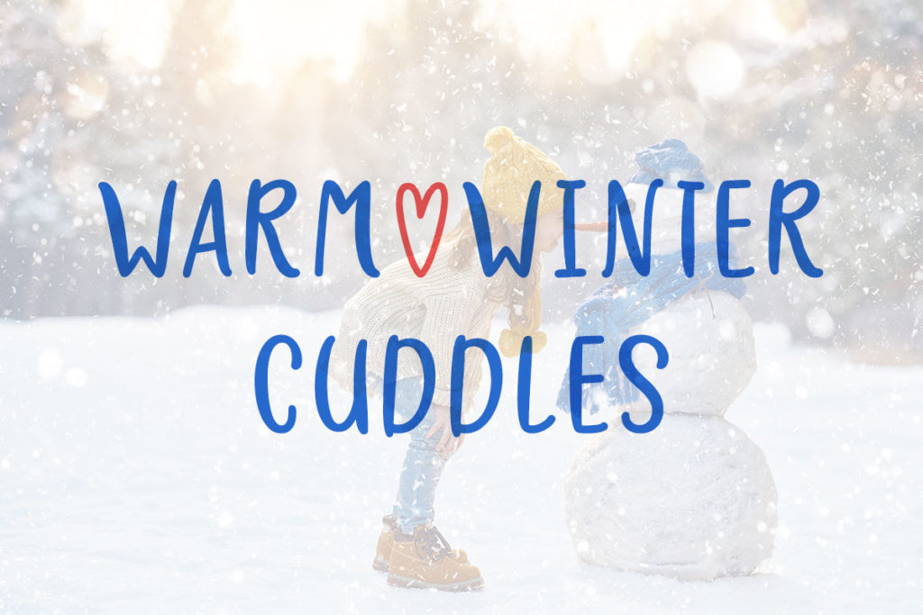 Warm Winter Cuddles Typeface by Misti's Fonts