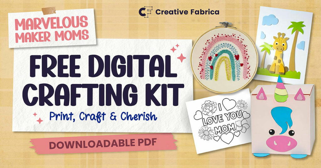Free Digital Crafting Kit - Creative Fabrica