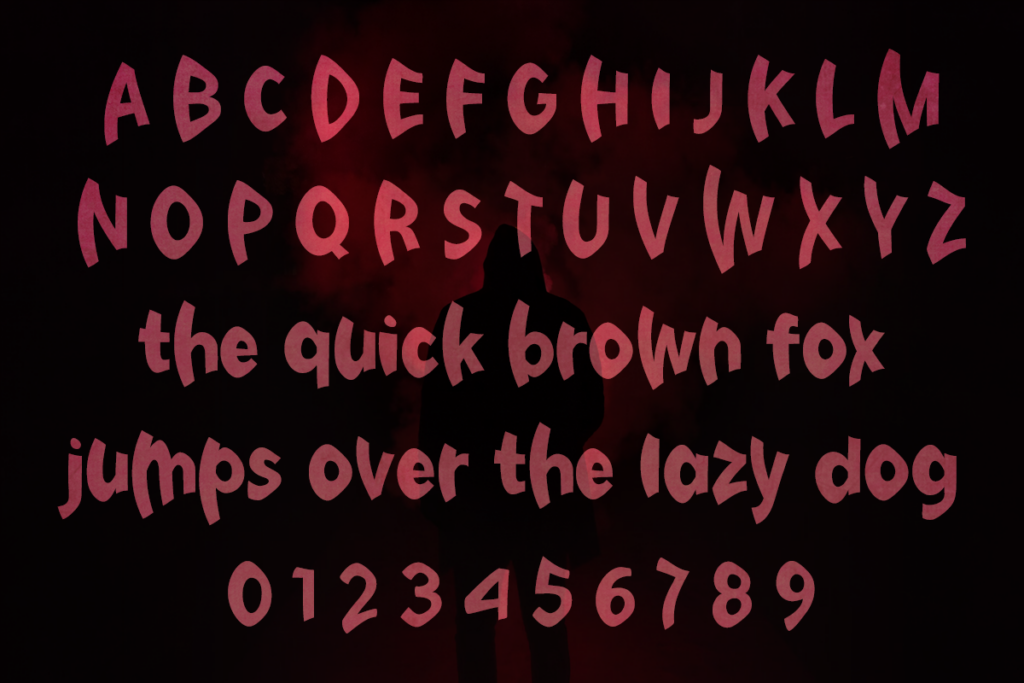 Weird Things Typeface by Misti's Fonts