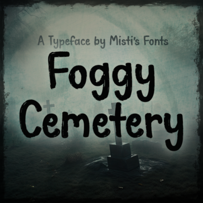 Foggy Cemetery