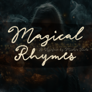 Magical Rhymes Typeface by Misti's Fonts