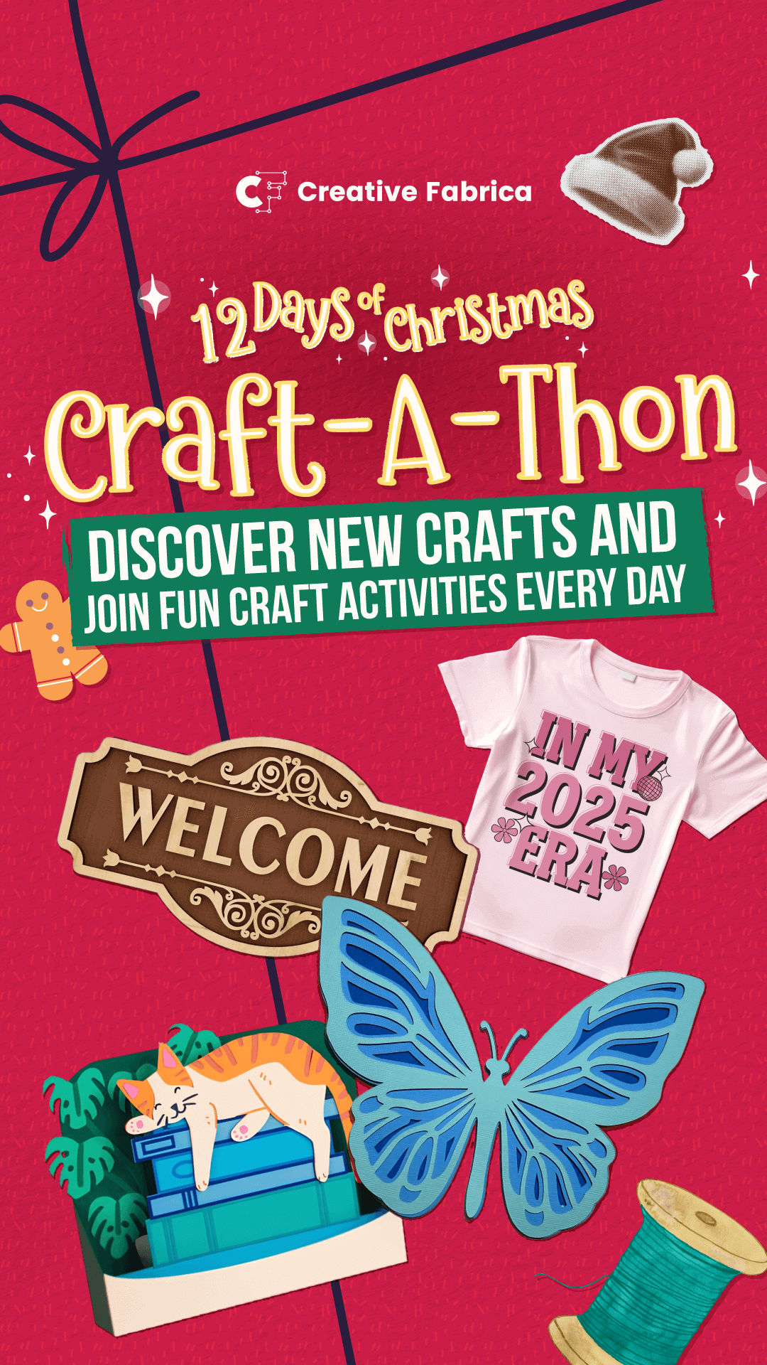 Creative Fabrica's 12 Days Craft-A-Thon
