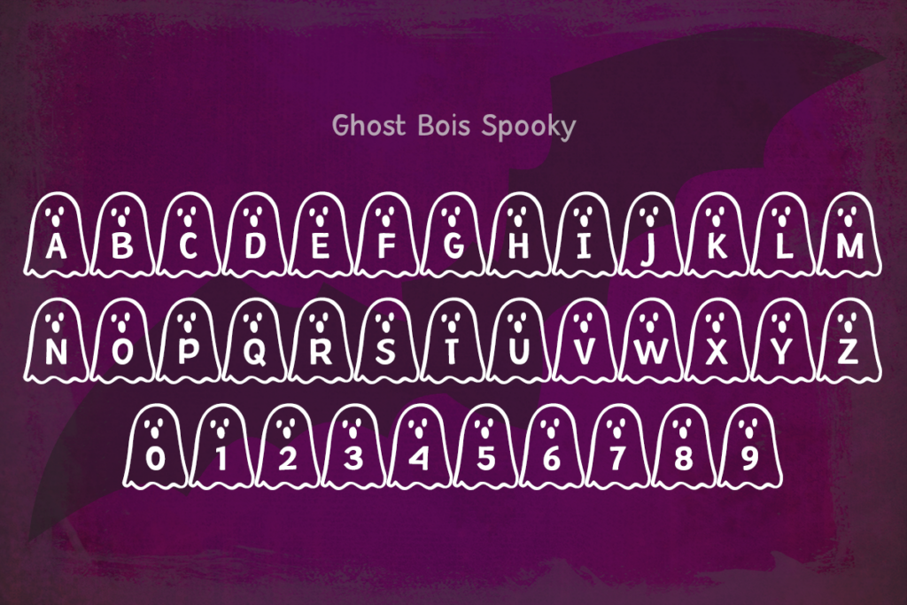 Ghost Bois Typeface by Misti's Fonts
