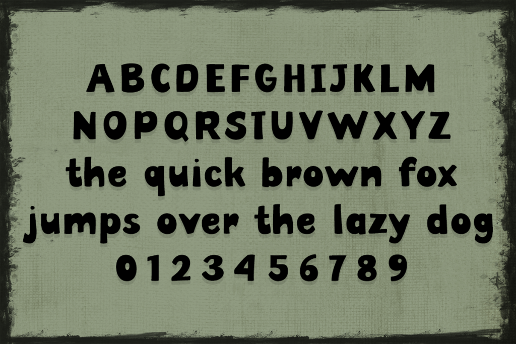 Eat Me Alive Typeface by Misti's Fonts