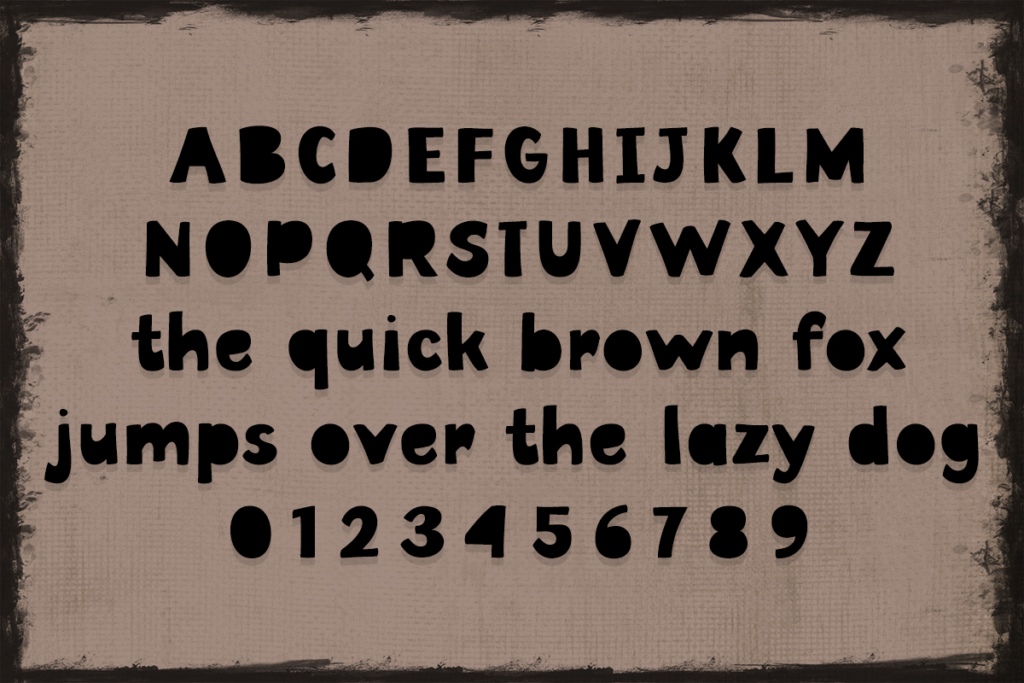 Eat Me Alive Typeface by Misti's Fonts