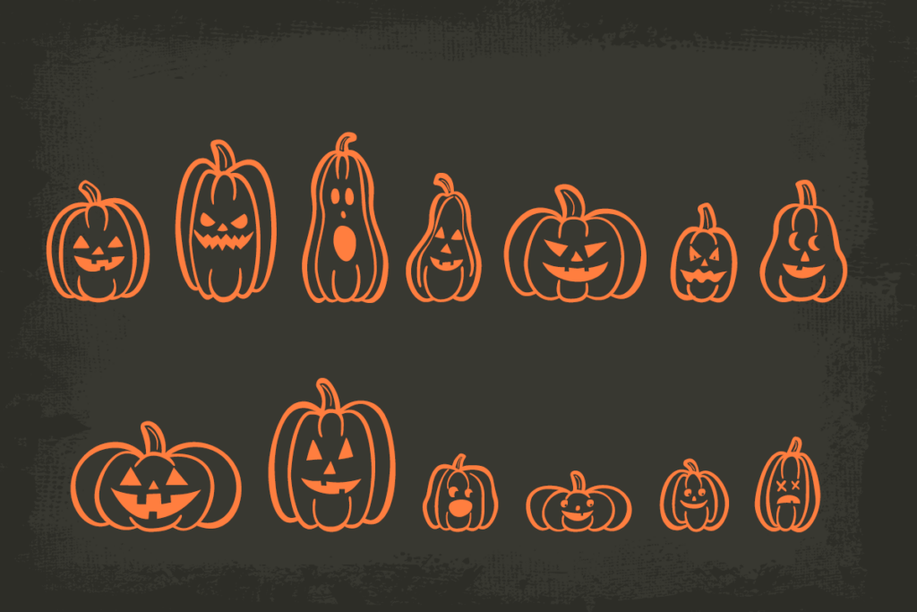 Pumpkins Are Cool Typeface by Misti's Fonts