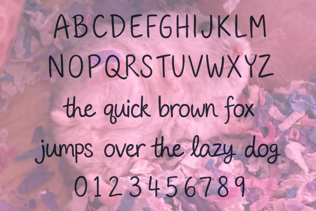 Proud Hammy Mom Typeface by Misti's Fonts